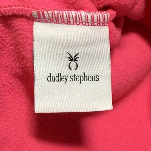Dudley Stephens Brighton Boatneck Fleece Sweater Hot Pink Pull Over Size L - Picture 8 of 10